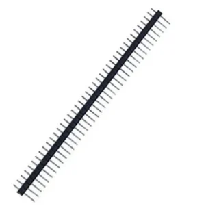 1 x 40 Pin Header Straight Male Connector – 2.54 mm Pitch